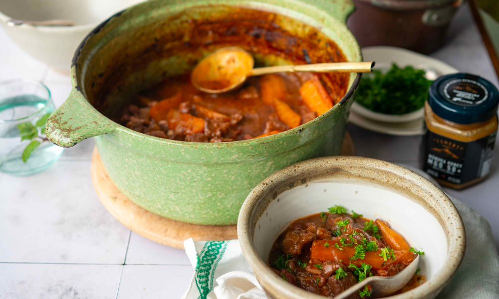 Egmont Honey - Beef & Carrot Stew