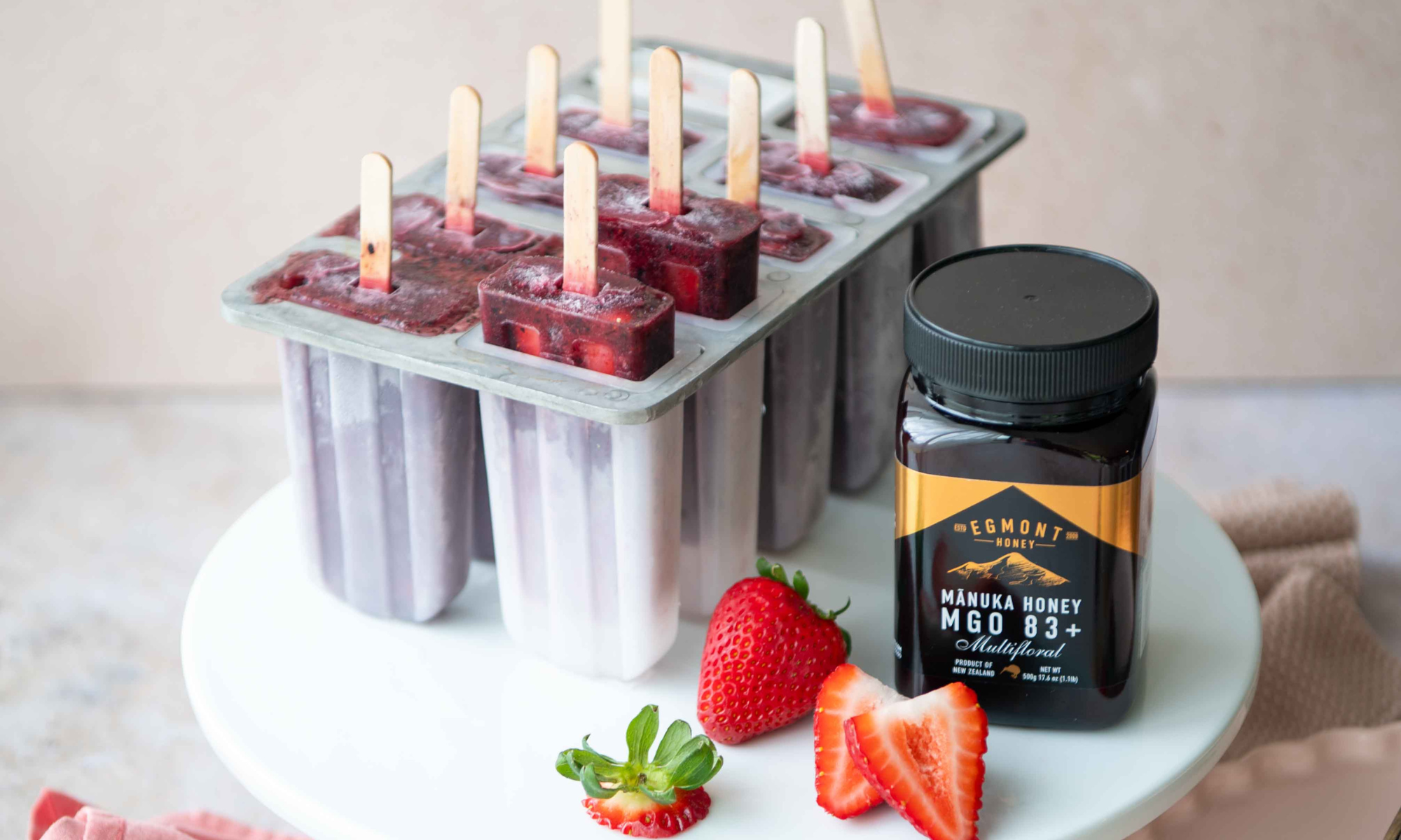 Egmont Honey Mixed Berry Ice Blocks