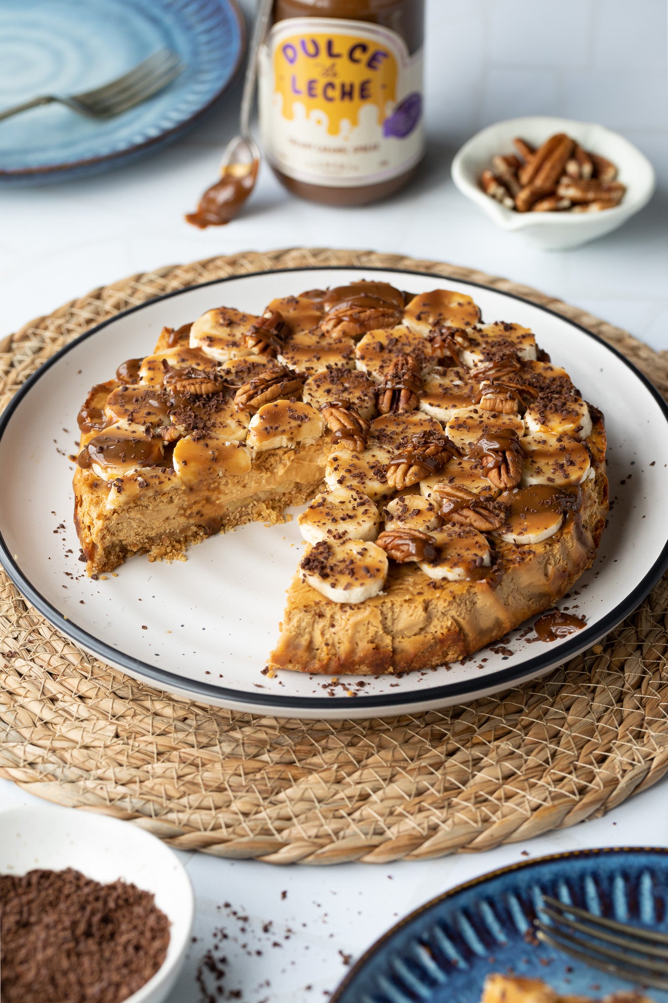 Egmont Dulce De Leche – Dulce de Leche banana & pecan cheesecake
