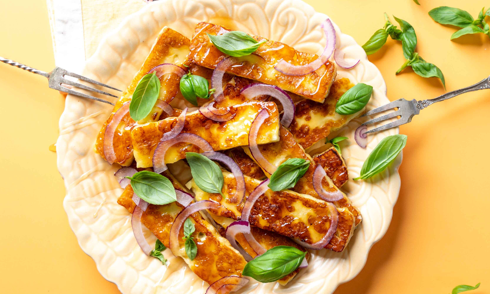 Honey Haloumi