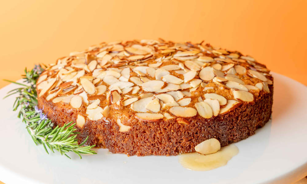 Honey, Orange & Rosemary Cake