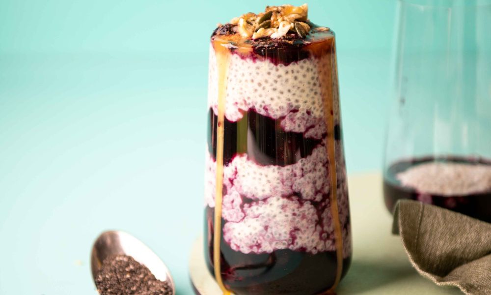 Chia Berry Pudding