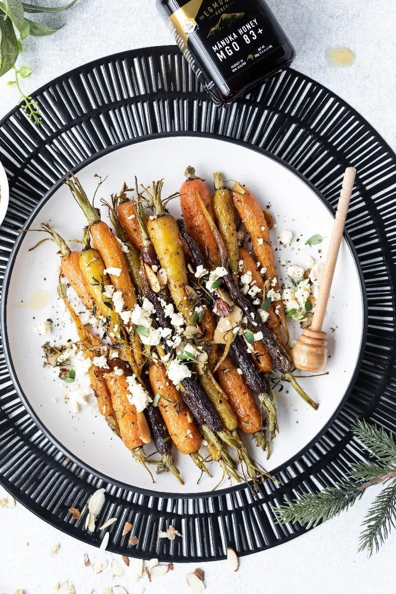 Egmont Honey – Christmas Honey Glazed Carrots w/ Rosemary and Thyme