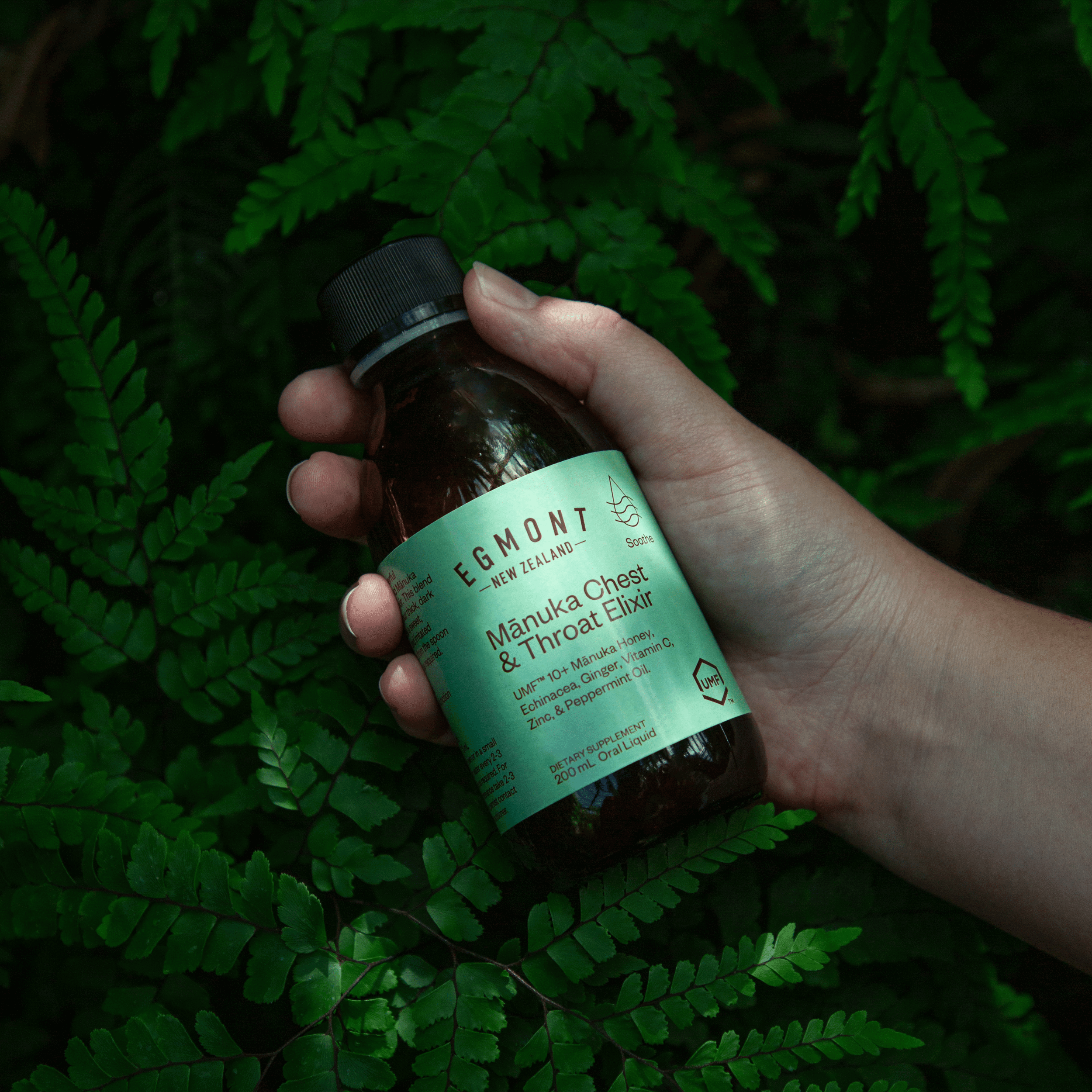 Chest and throat elixir with Manuka Honey NZ
