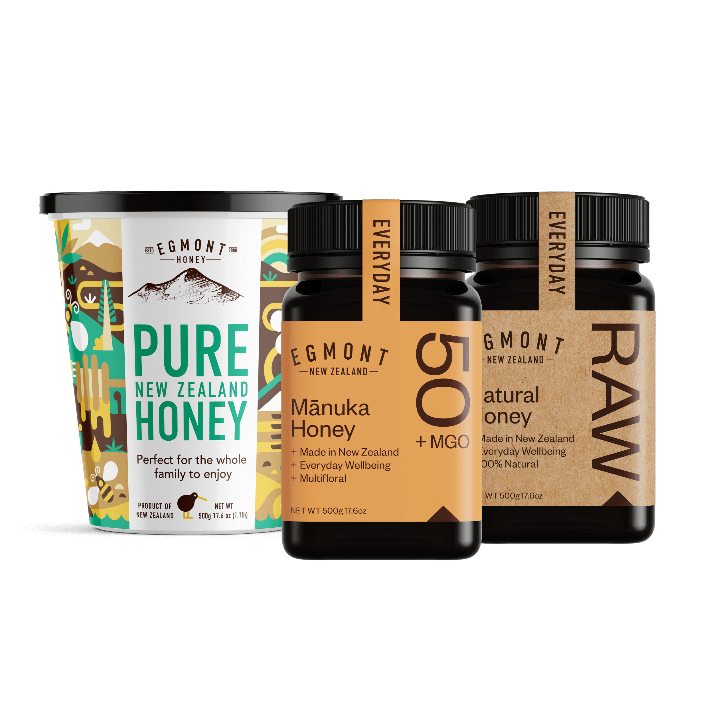 Egmont Manuka Honey Value Bundle 