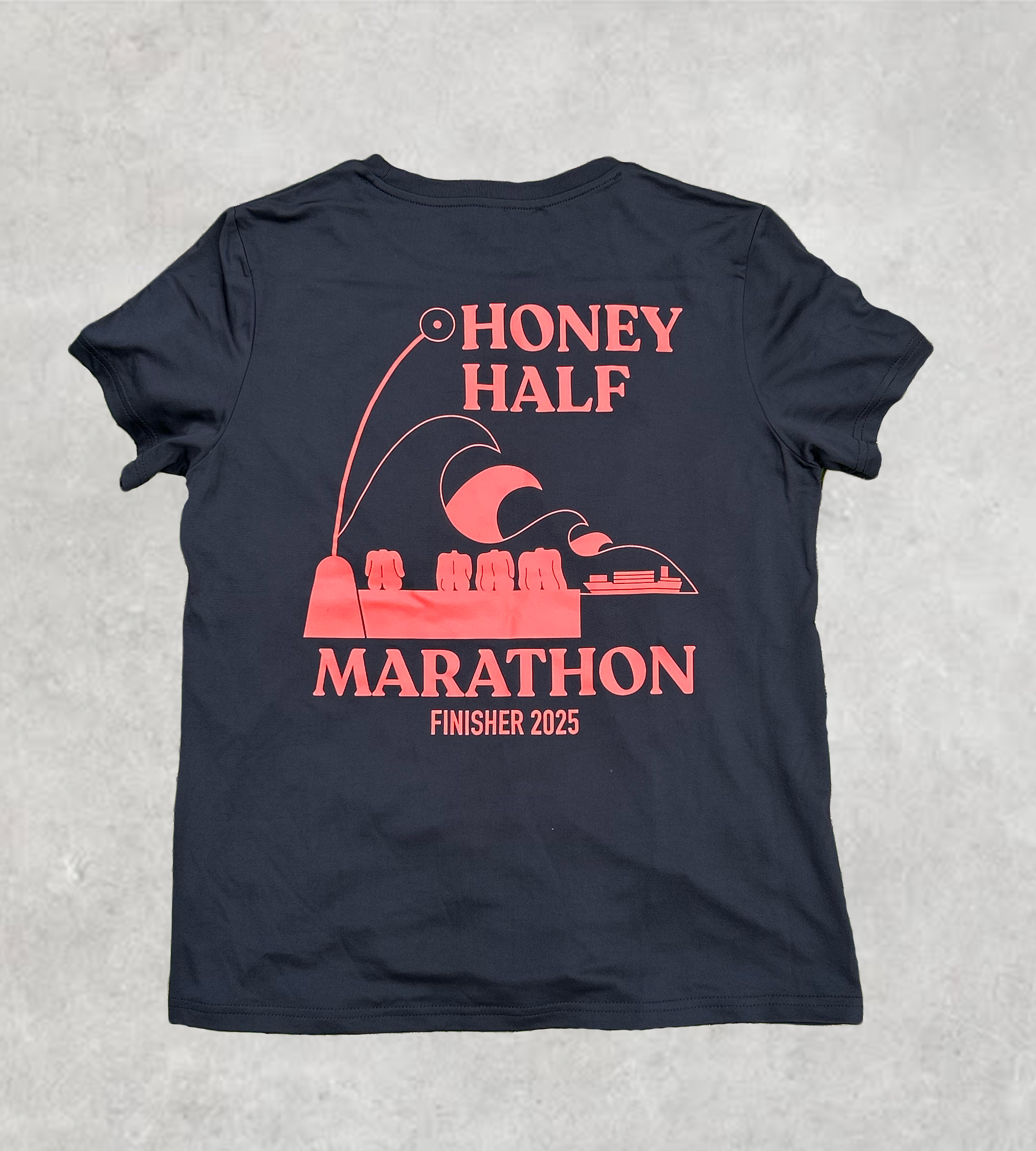Honey Half Marathon 2025 Finisher T-Shirt - Womens