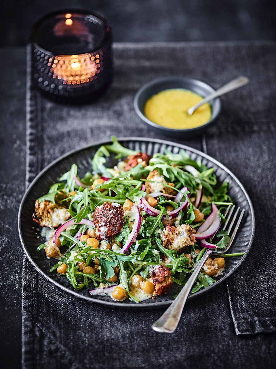 Chickpea & Falafel Salad