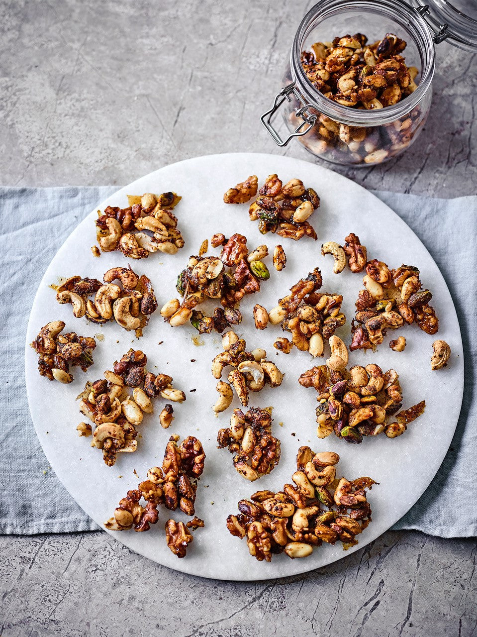 Cajun Honey Roasted Mixed Nuts