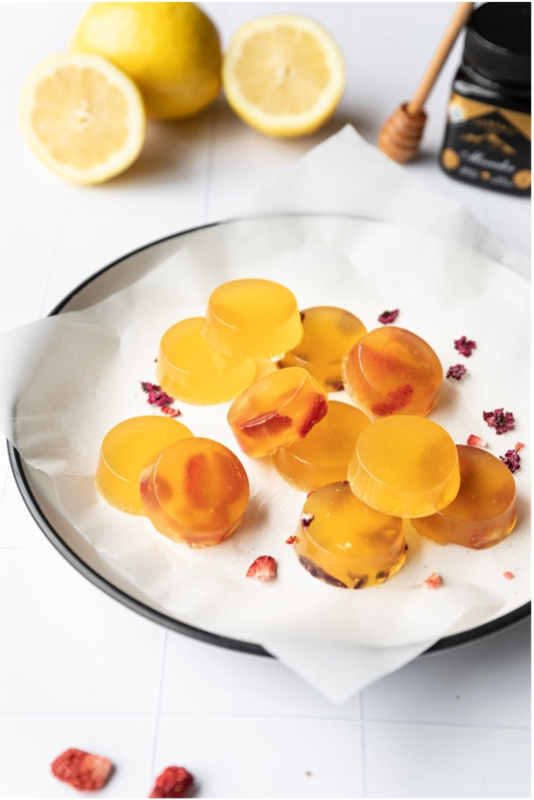 Mānuka Honey, Ginger and Citrus Gummies