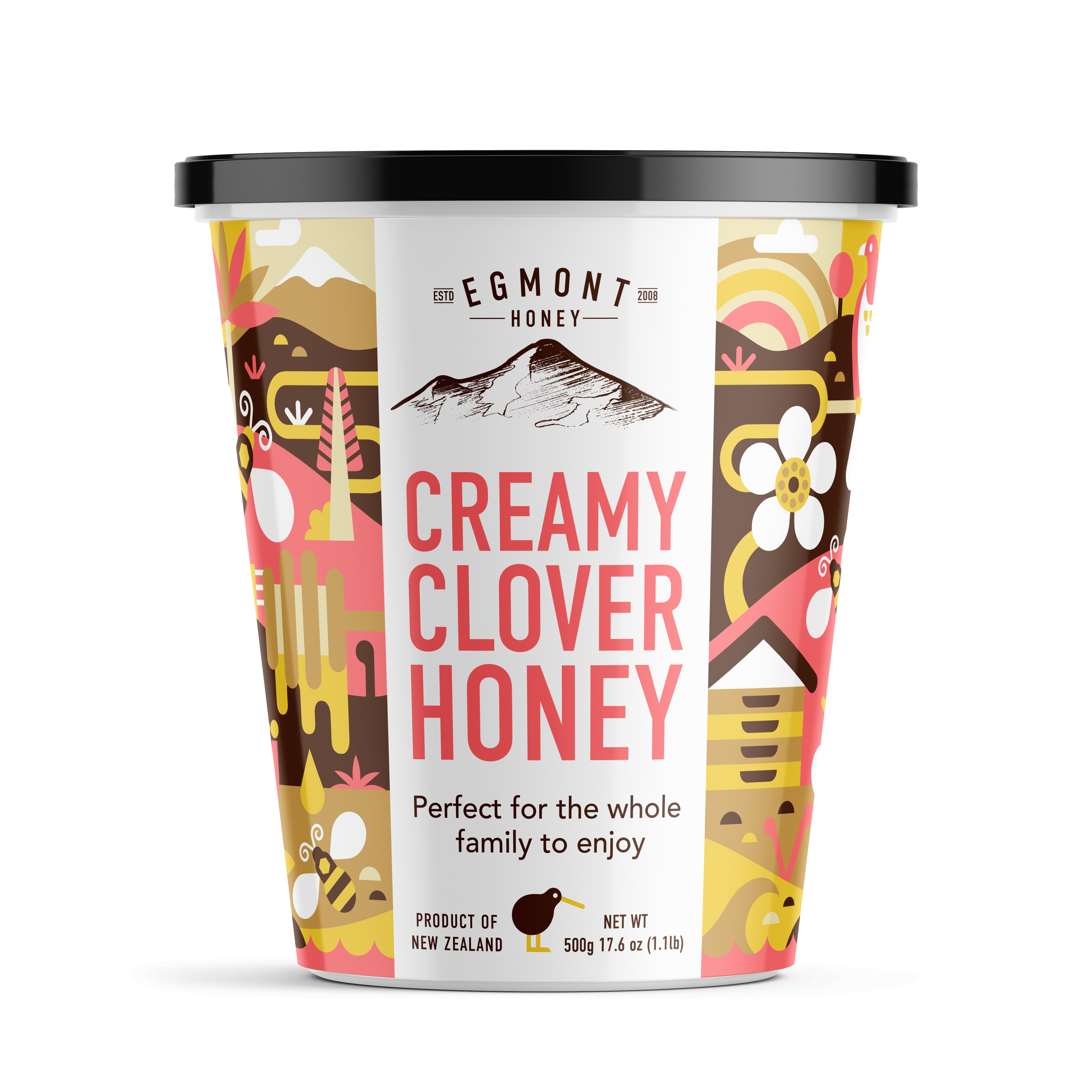 Egmont Honey Creamy Clover Honey 500g 1