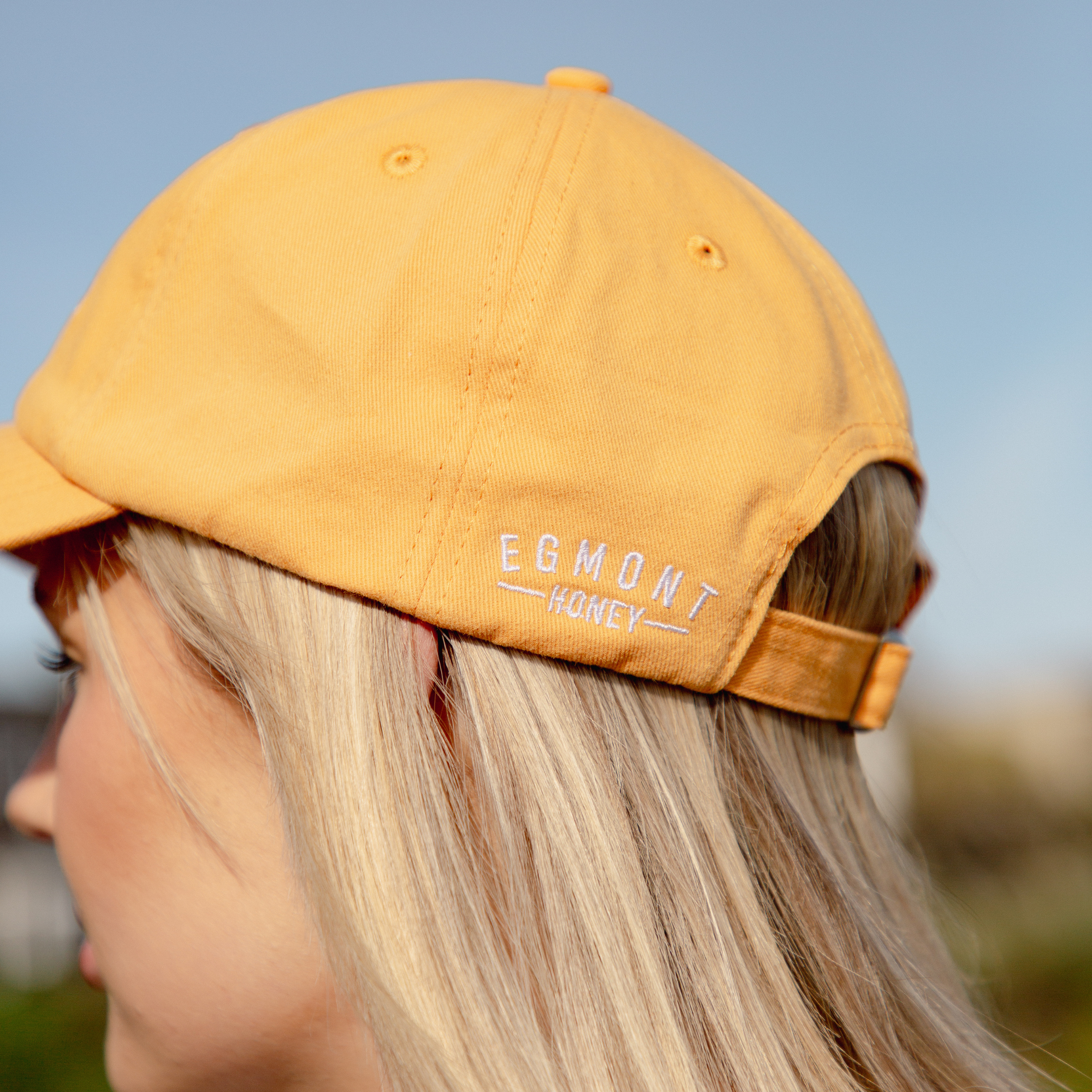 Egmont Honey Merch | The Bees Knees Cap side